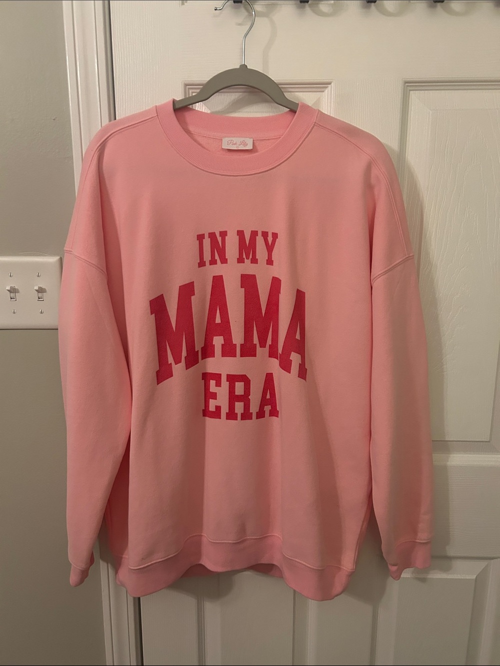 Pink Lily Crewneck Sweatshirt
